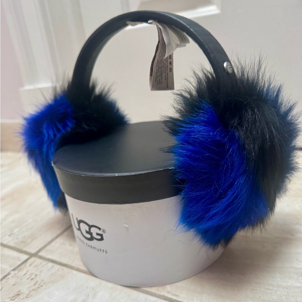 New ugg wared earmuffs Toscana Real Fur And Genuine Leather